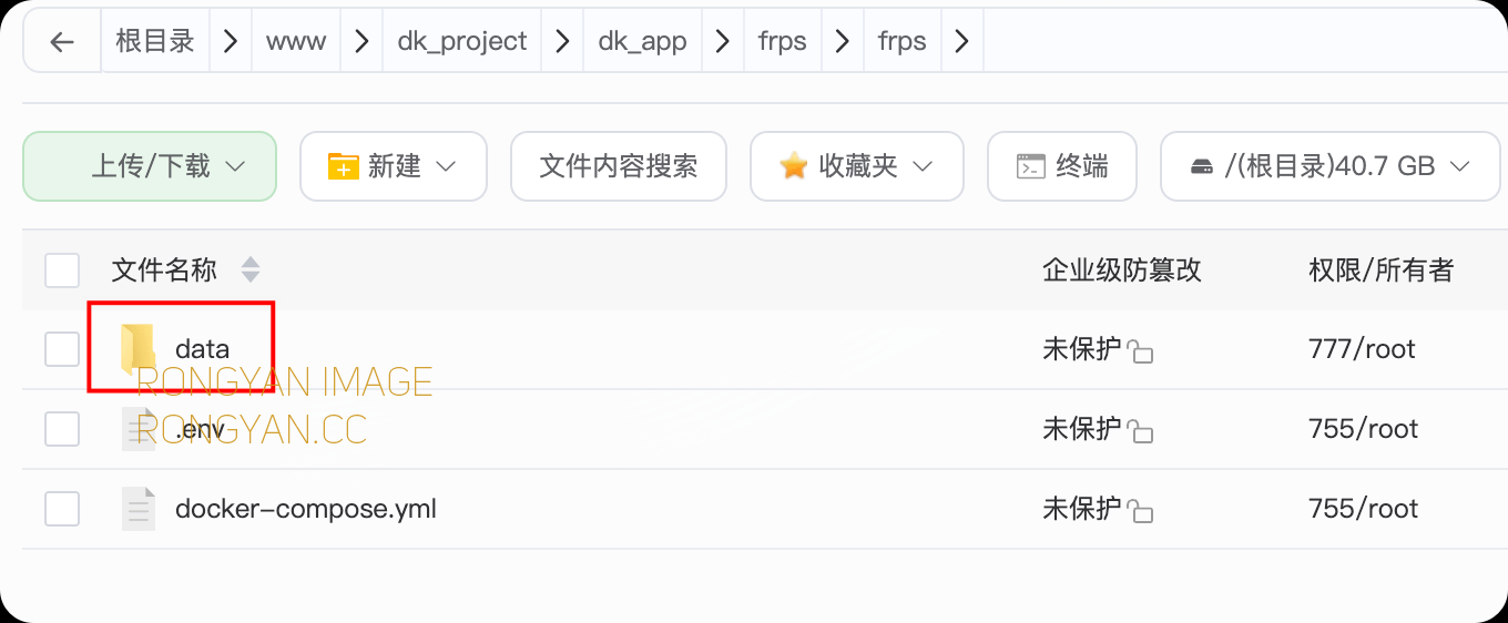 frps目录图