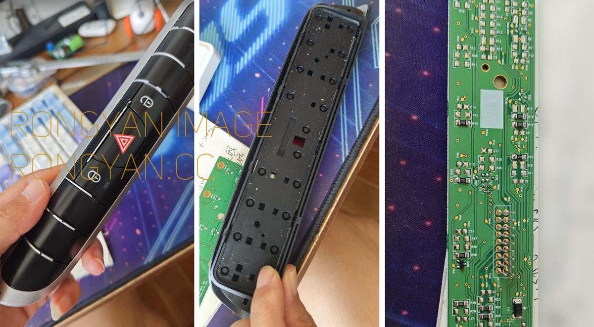 Smart 451中控按键板结构